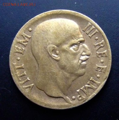 2 - Италия 5 чентезимо (1939) №1 А