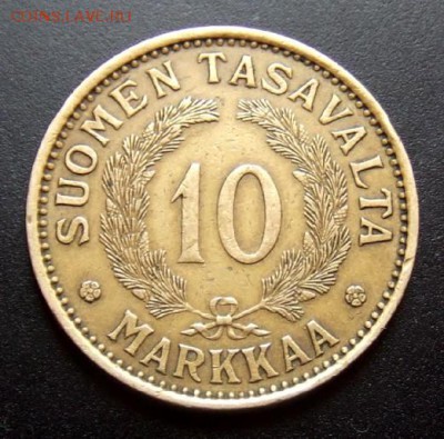 2 - Финляндия 10 марок (1930) №1 Р