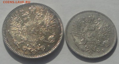 25 и 50 пенни 1916 Финляндия до 31.03 - 25 и 50 п 2.2