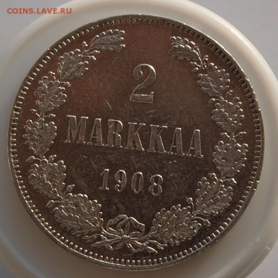 2 марки 1908 L. Красивая До 01.04.2014 г.,в 22-00 по Москве - 2 markkaa 1908