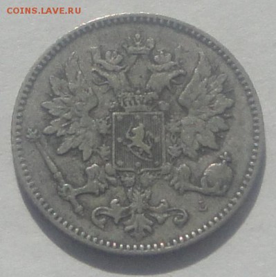 25 пенни Финляндия 1901 серебро до 31.03 - 25 п 1901 2