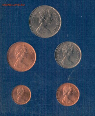 Великобритания набор 1968-71 до 31.03.14 в 22.00мск (8333) - 4-вел-набор