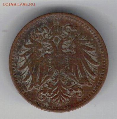 Австрия геллер 1912 до 31.03.14 в 22.00мск (8283) - 4-1ав