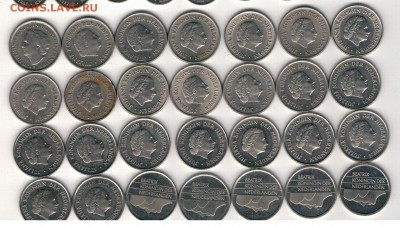 Нидерланды 25 центов 1948-91 (28шт) до 31.03.14 в 22ч (7978) - 4-нид-ц25