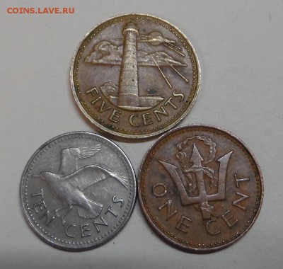 Барбадос. 3 монеты. 1973г.  Год: - SAM_5822.JPG