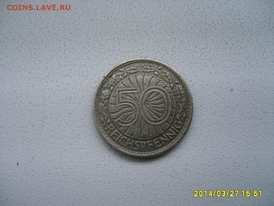 ГЕРМАНИЯ,50 ПФЕННИГОВ 1927 А(никель )!!до 29.03.2014 - S6000591.JPG