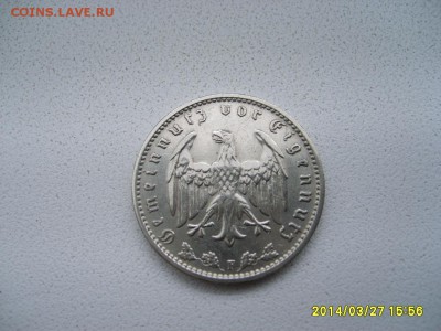 Третий Рейх,1 РЕЙХСМАРКА 1934 F ( никель )!!до 29.03.2014 - S6000624.JPG