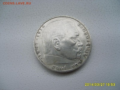 Третий Рейх,2 МАРКИ 1938А(Гинденбург)!до 29.03.2014 - S6000603.JPG