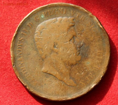КОРОЛЕВСТВО ОБЕХ СИЦИЛИЙ 10 торнези 1839г. до 2.04.14г. - IMG_1435.JPG