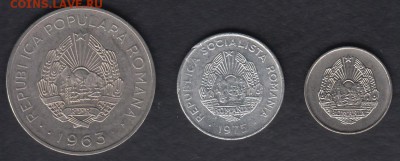 Румыния 3 монеты 1963-1975 до 29.03.2014 22-00 - Румыния р