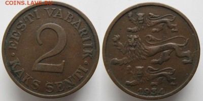Разная инострань - 9 2 Эстония 2 с 1934    434
