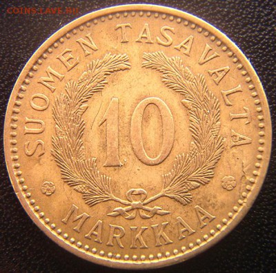 Финляндия_10 марок 1929; до 28.03_22.54мск - 7800