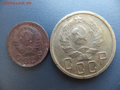 1,3,5,10,20 копеек 1926-1950 гг. 14 шт - DSCF1889.JPG