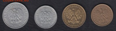 Польша 4 монеты до 30.03.2014 22-00 - Польша 1р