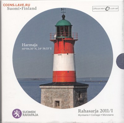 Официальный набор евро Финляндия 2011 в буклете - Приложение 1
