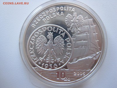 Польша, Парусный спорт, Ag, 10 злотых, 2005 год - IMG_3990.JPG