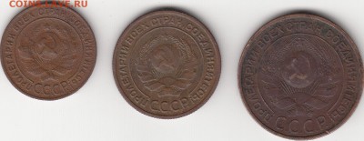 1,2,3 копейки 1924 года хорошие с 200р - 24(2)