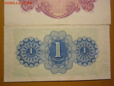 Оккупация Австрии союзниками набор 1 и 5 шиллингов 1944 - CIMG2079.JPG
