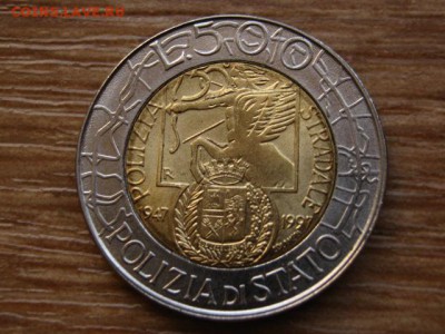 Италия 500 лир 1997 БИМ Полиция до 01.04.14 в 21.00 М - IMG_3966