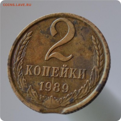 2 копейки 1989 год. Брак. Выкус. - DSC_0826.JPG