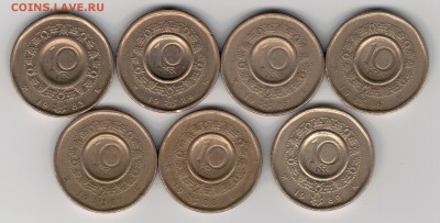 НОРВЕГИЯ 10 КРОН 1983-89 (7ШТ) ДО 03.04.14 В 22.00МСК (8307) - 4-нор10а