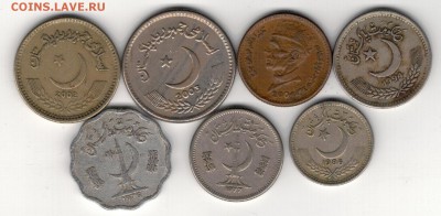 ПАКИСТАН ПОДБОРКА 1976-2004 (7ШТ) ДО 03.04.14 В 22.00 (7767) - 4-пак-раз
