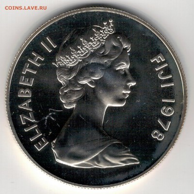 Ag ФИДЖИ 10$ 1978 АМАДИНА ДО 03.04 В 22.00МСК (8433) - 5-фид