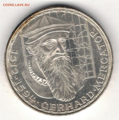 Ag ФРГ 5 МАРОК 1969F МЕРКАТОР ДО 03.04.14 В 22.00МСК (8216) - 5-фрг69