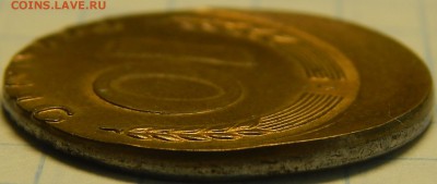 10 pfennig 1950 - смещение - DSCN0230