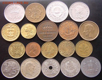 33 разные монеты (смотрите фото и описание). До 30.03_22.10м - 7612