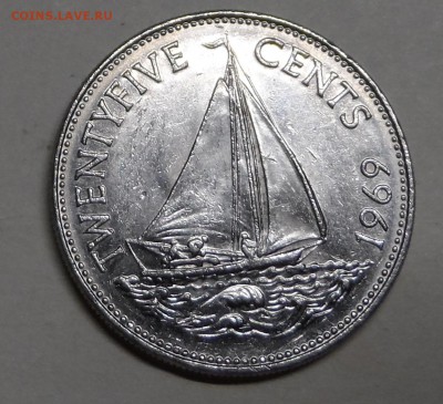 Багамские острова.25 центов. 1959г. - SAM_5883.JPG