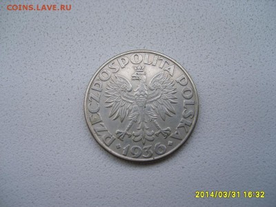 ПОЛЬША,2 злотых 1936г(Парусник)!!до 2.04.2014 - S6000686.JPG
