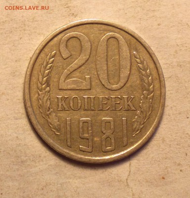 20 копеек 1981-ость  тонкая и короткая -3.1-до 4 4 14 22 22 - 054_cr