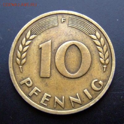 2 - Германия 10 пфеннигов (1949 F) Р