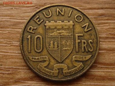 Реюньон Франц. 10 франков 1955 до 03.04.14 в 21.00 М - IMG_4200
