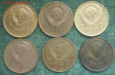 пятаки  6 шт  года 1940 ,1943, 1946  окончание  03 04 в 22 - DSC08743.JPG