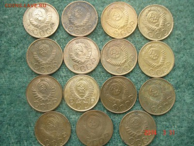 3 копейки  15 шт 1940 -1956год - DSC08750.JPG