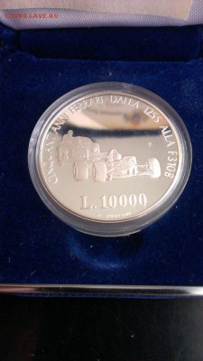 САН МАРИНО 10.000 лир 1998 БОЛИД - 3
