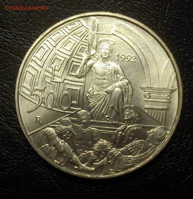 ИТАЛИЯ 500 лир 1992 ФРАНЧЕСКА - IMAG0184