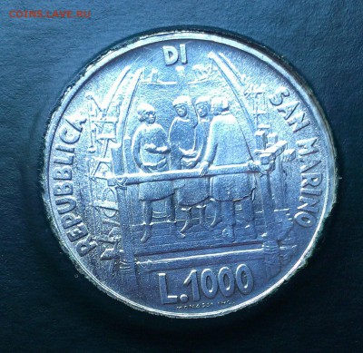 САН МАРИНО 1000 лир 1977 Брунеллески - IMAG0050