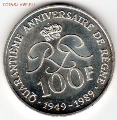 МОНАКО 100 франков 1989 - img044