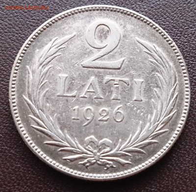 ЛАТВИЯ 2 лата 1926 - DSC_2036.JPG