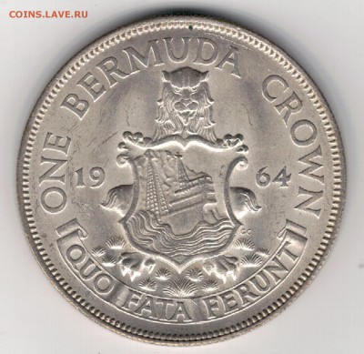 Ag Бермуды крона 1964 до 07.04.14 в 22.00мск (8284) - 5-бер1