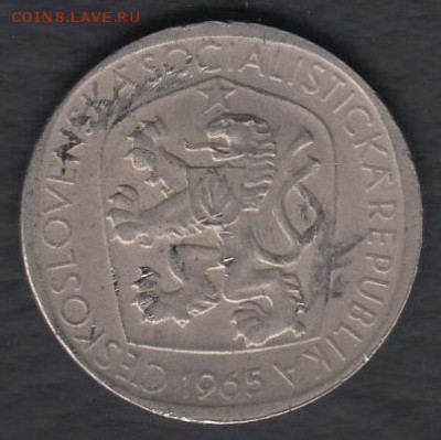 Чехословакия 3 кроны 1965 до 03.04.2014 22-00 - Чехословакия 3 кроны 1965 р