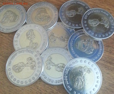 Биметалл Жетонов (10 шт). до 04.04.2014 в 22:00 - 20140402_110714-1