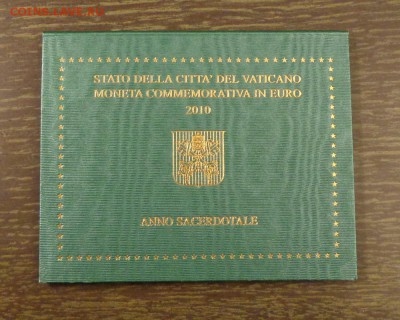 ВАТИКАН - 2 евро 2010 Год священников БУКЛЕТ до 8.04, 22.00 - Ватикан 2010 Год священников - 1