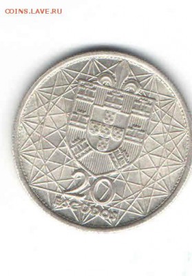 ПОРТУГАЛИЯ 20 ЭСКУДО 1966 ДО 7.04 - 224