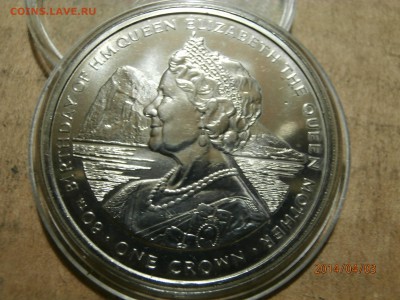 ГИБРАЛТАР. крона КОРОЛЕВА МАТЬ. 1980г. до 04.04 - P4030021.JPG