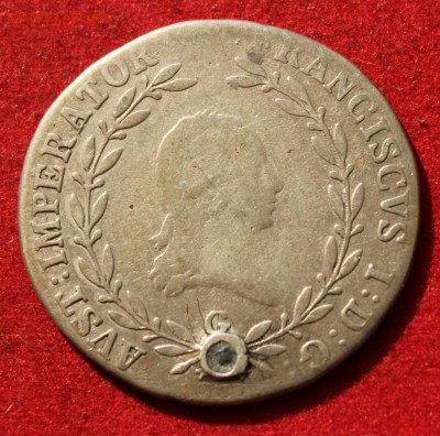 С рубля АВСТРО-ВЕНГРИЯ 20 крейцеров 1815г . до 9.04.14г. - IMG_1409.JPG