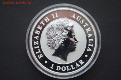 Австралийская монета 1$ Коала 2011 год - DSC_0876.JPG